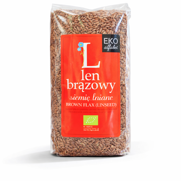 Len brązowy (siemię lniane)