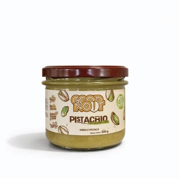 Krem z pistacji bez dodatku cukru GoodNoot