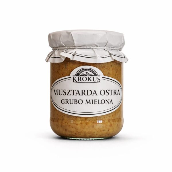 Musztarda ostra grubo mielona