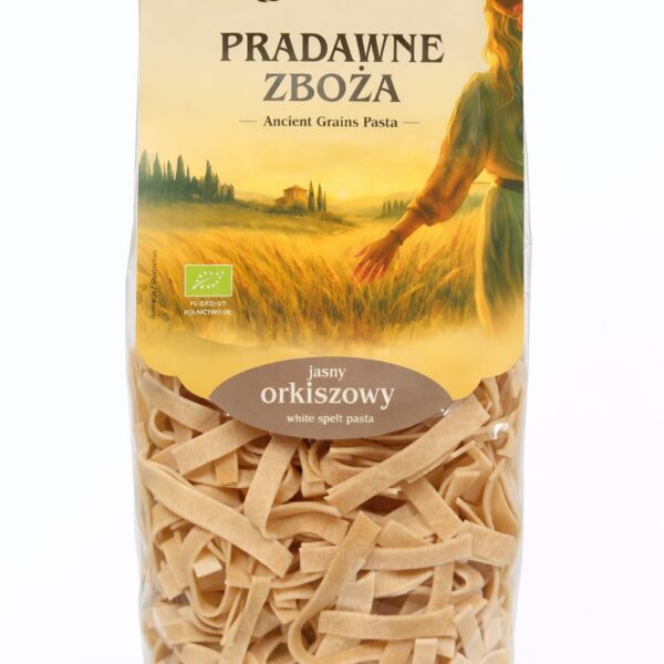Makaron orkiszowy- wstążka