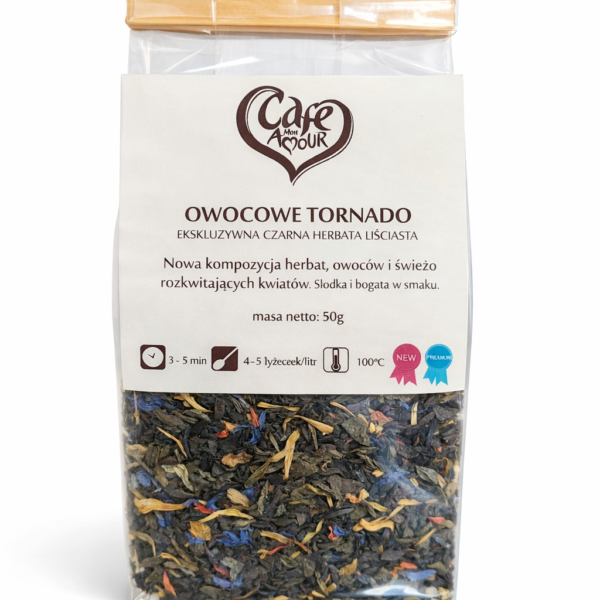 Herbata czarna Owocowe Tornado